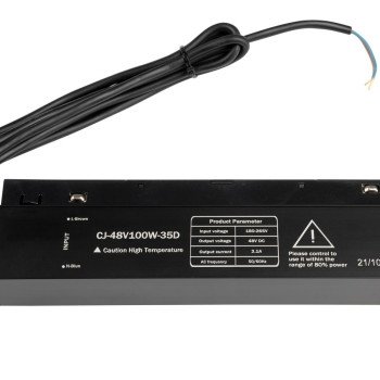 LED magnetinių prožektorių M35 maitinimo šaltinis, 48V, 100W