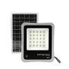 LED prožektorius, pilkas, su saulės baterija, 8W, šalta balta šviesa