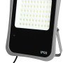 LED prožektorius, pilkas, su saulės baterija, 20W, šalta balta šviesa