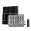 LED prožektorius, pilkas, su saulės baterija, 30W, 120°, šalta balta šviesa