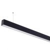 LED linijinis šviestuvas, 40W, juodas, sujungiamas, 5 metai garantija, šalta balta šviesa LED linijinis šviestuvas, 40W, juodas, sujungiamas, 5 metai garantija, šalta balta šviesa