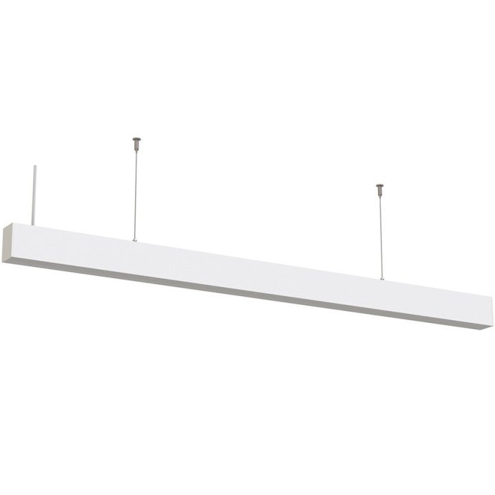 LED linijinis šviestuvas, 40W, baltas, sujungiamas, 5 metai garantija, šalta balta šviesa LED linijinis šviestuvas, 40W, baltas, sujungiamas, 5 metai garantija, šalta balta šviesa