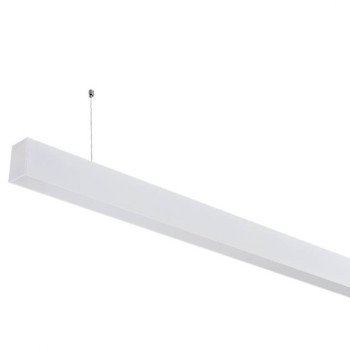 LED linijinis šviestuvas, 40W, baltas, sujungiamas, 5 metai garantija, šalta balta šviesa