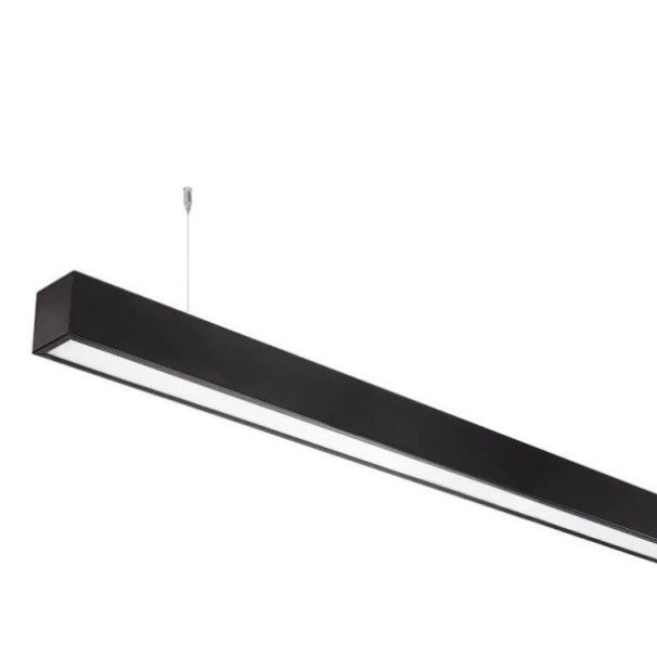 LED linijinis šviestuvas, 40W, juodas, 3 metai garantija, neutrali balta šviesa LED linijinis šviestuvas, 40W, juodas, 3 metai garantija, neutrali balta šviesa
