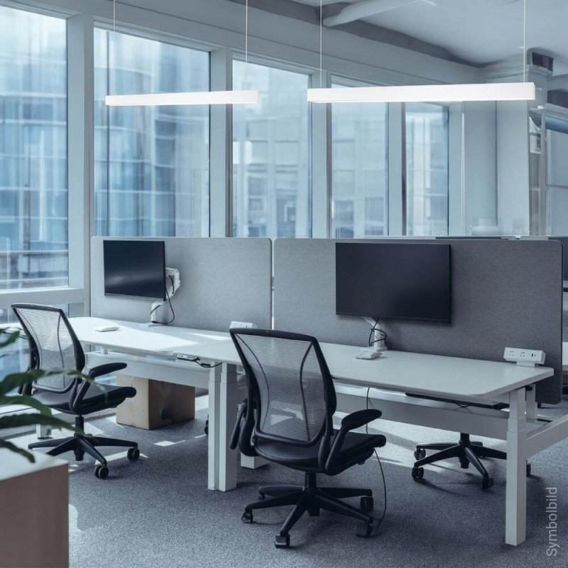 LED linijinis šviestuvas, 40W, baltas, 3 metai garantija, šalta balta šviesa LED linijinis šviestuvas, 40W, baltas, 3 metai garantija, šalta balta šviesa