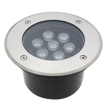 LED lauko taškinis šviestuvas, įmontuojamas, 7W, šalta balta šviesa
