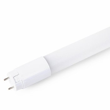 LED lempa T8 18W, pasukama, 5 metai garantija, šilta balta šviesa