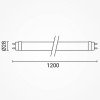 LED lempa T8 18W, City, neutrali balta šviesa