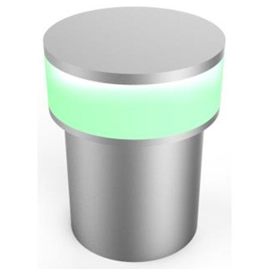 LED sieninis šviestuvas, poliruotas metalas, 1.3W, žalia šviesa LED sieninis šviestuvas, poliruotas metalas, 1.3W, žalia šviesa