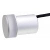 LED sieninis šviestuvas, poliruotas metalas, 1.3W, gintarinė šviesa