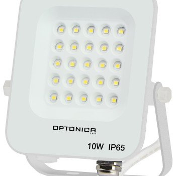 LED prožektorius, baltas, 10W, šalta balta šviesa