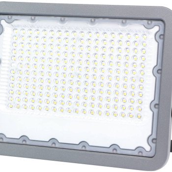 LED prožektorius, pilkas, 150W, neutrali balta šviesa