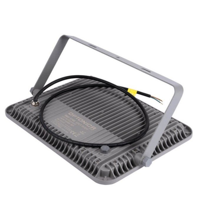 LED prožektorius, pilkas, 150W, neutrali balta šviesa