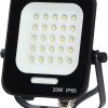 LED prožektorius, juodas, 20W, Žalia
