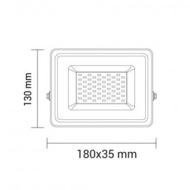 LED prožektorius, baltas, Classic Line2, 30W, šilta balta šviesa LED prožektorius, baltas, Classic Line2, 30W, šilta balta šviesa