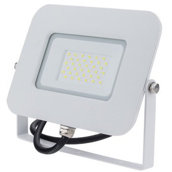 LED prožektorius, baltas, Premium Line, 5 metai garantija, 30W, šilta balta šviesa LED prožektorius, baltas, Premium Line, 5 metai garantija, 30W, šilta balta šviesa