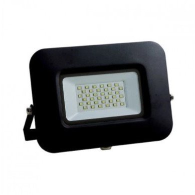 LED prožektorius, juodas, Premium Line, 5 metai garantija, 30W, šilta balta šviesa LED prožektorius, juodas, Premium Line, 5 metai garantija, 30W, šilta balta šviesa