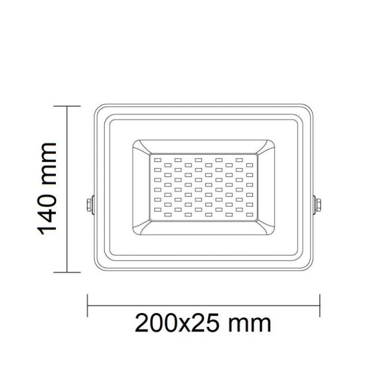 LED prožektorius, juodas, Premium Line, 5 metai garantija, 30W, šilta balta šviesa LED prožektorius, juodas, Premium Line, 5 metai garantija, 30W, šilta balta šviesa