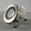LED žemės paviršinis šviestuvas, su šešėliu, 1.3W, šalta balta šviesa