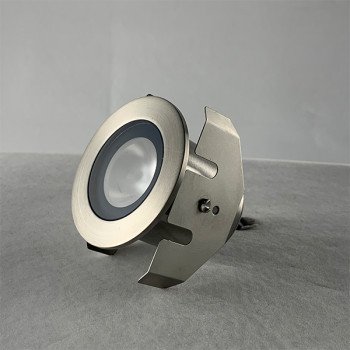LED žemės paviršinis šviestuvas, su šešėliu, 1.3W, šilta balta šviesa