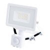 LED prožektorius, baltas, City Line, PIR jutiklis, 10W, šilta balta šviesa