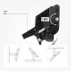 LED prožektorius, juodas, 90Lm/W, 20W, CCT 3000K-6000K