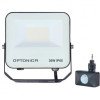 LED prožektorius, juodas, 90Lm/W, 30W, CCT 3000K-6000K