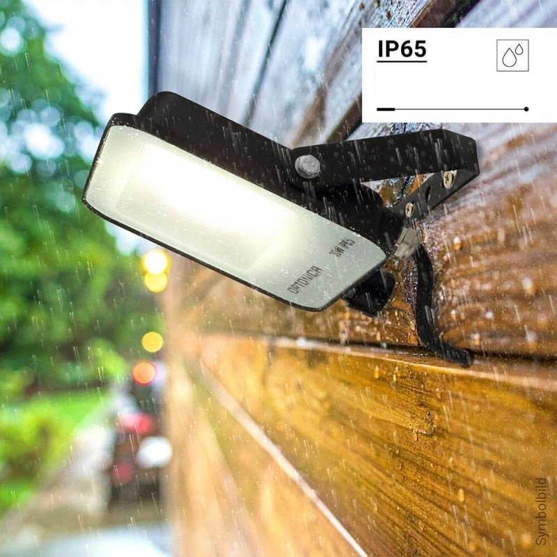 LED prožektorius, juodas, 90Lm/W, 30W, CCT 3000K-6000K