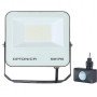 LED prožektorius, juodas, 90Lm/W, 50W, CCT 3000K-6000K