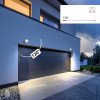 LED prožektorius, juodas, 90Lm/W, 50W, CCT 3000K-6000K