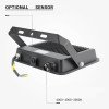 LED prožektorius, juodas, 90Lm/W, 100W, CCT 3000K-6000K