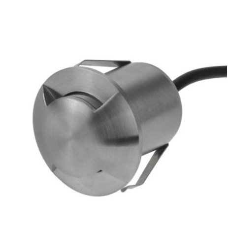 LED žemės paviršinis šviestuvas, nerūdyjantis plienas, 2 spinduliai, 1.3W, šilta balta šviesa LED žemės paviršinis šviestuvas, nerūdyjantis plienas, 2 spinduliai, 1.3W, šilta balta šviesa
