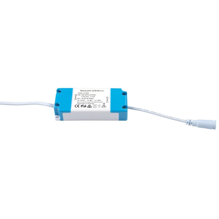 LED maitinimo šaltinis, 30-63V, 0.3A, reguliuojamas LED maitinimo šaltinis, 30-63V, 0.3A, reguliuojamas