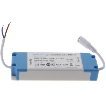 LED maitinimo šaltinis, 60-75V, 0.3A, reguliuojamas