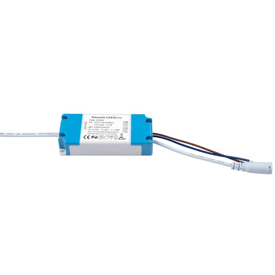 LED mini panelių maitinimo šaltinis, 18W