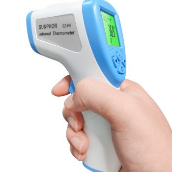 Bekontaktis IR termometras, 25°C-42°C, 1 s Bekontaktis IR termometras, 25°C-42°C, 1 s