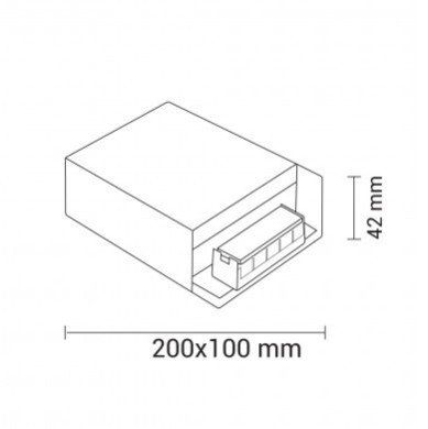 LED maitinimo šaltinis, 24V, 100W