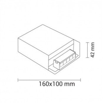 LED maitinimo šaltinis, 24V, 60W