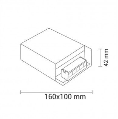 LED maitinimo šaltinis, 24V, 60W LED maitinimo šaltinis, 24V, 60W