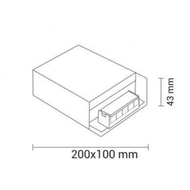 LED maitinimo šaltinis, 24V, 150W