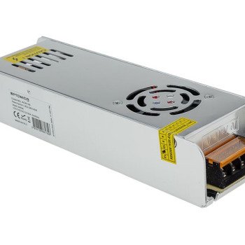 LED juostos maitinimo šaltinis, 24V, 360W, plonas