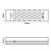 LED maitinimo šaltinis, 24V, 100W, 3 metai garantija
