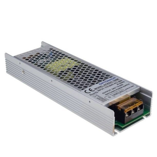 LED maitinimo šaltinis, 24V, 150W, 3 metai garantija