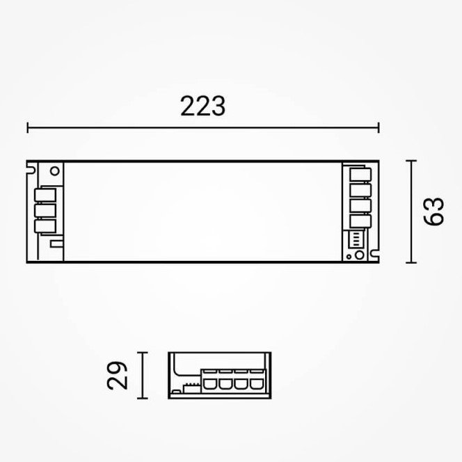 LED juostos maitinimo šaltinis, 300W, 12V, 25A, tylus LED juostos maitinimo šaltinis, 300W, 12V, 25A, tylus