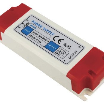 LED maitinimo šaltinis, 24V, 60W, 3 metai garantija, plastiko korpusas