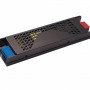 LED juostos maitinimo šaltinis, 300W, 24V, 12.5A, tylus