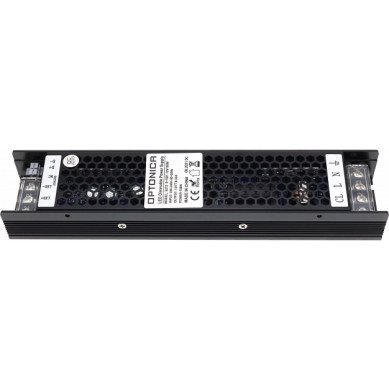 LED maitinimo šaltinis, 12V, 100W, reguliuojamas, plonas