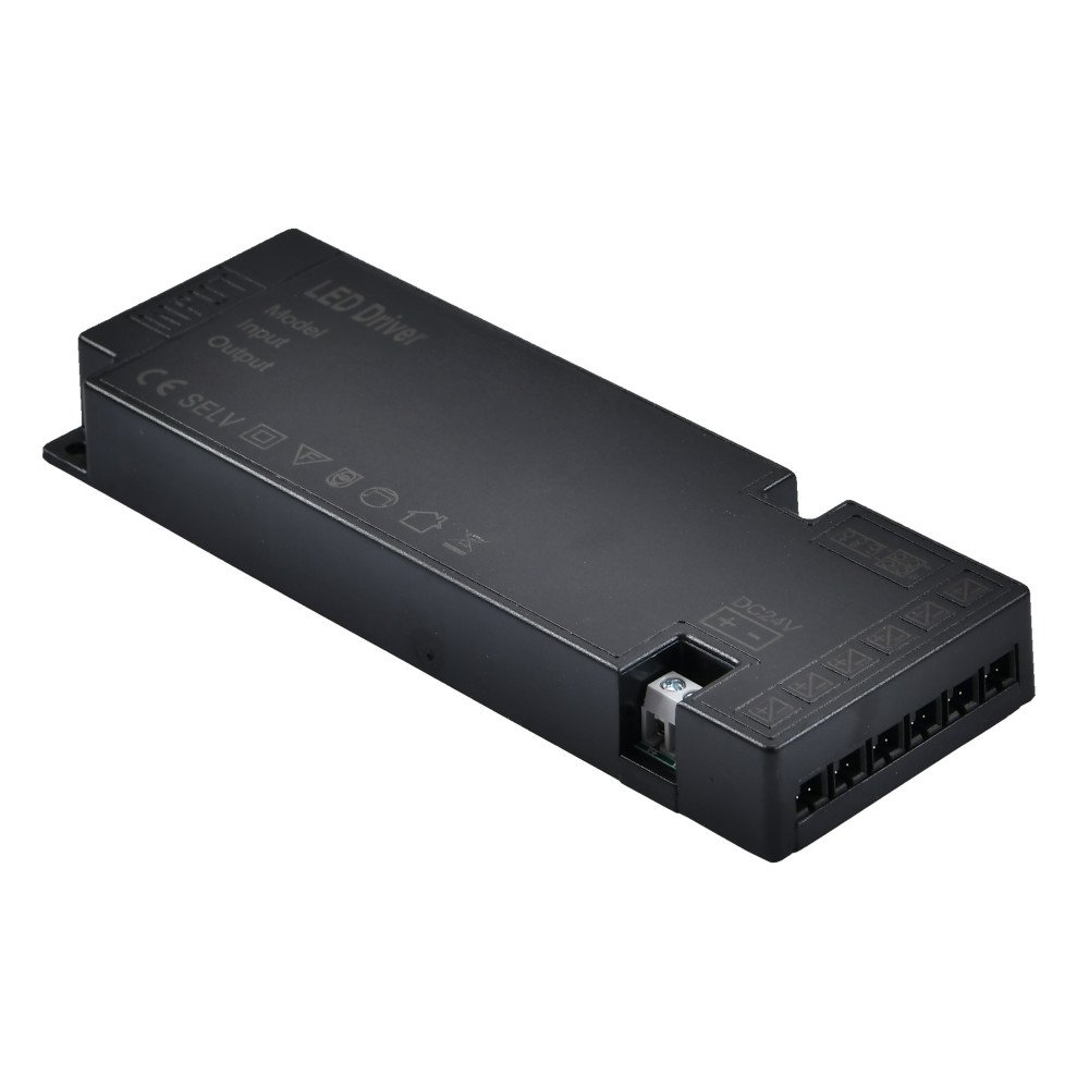 LED juostos maitinimo šaltinis, 12V, 60W, labai plonas