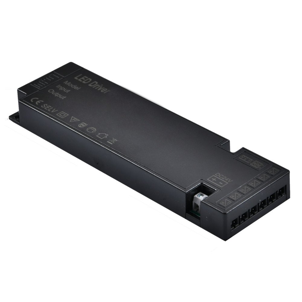 LED juostos maitinimo šaltinis, 12V, 100W, labai plonas LED juostos maitinimo šaltinis, 12V, 100W, labai plonas