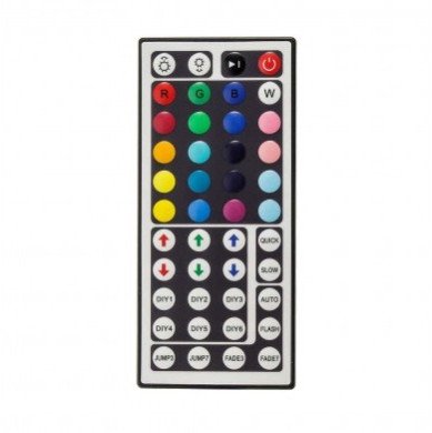 LED juostos maitinimo valdiklis, 5-12V, 72W, su IR pulteliu LED juostos maitinimo valdiklis, 5-12V, 72W, su IR pulteliu